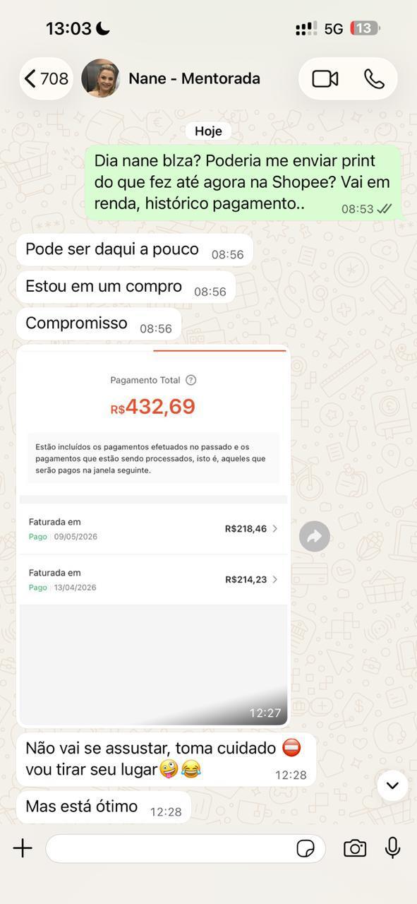 Nane, mentorada